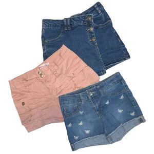 Girls Size 10 Shorts Bundle – 3 Pairs (Jessica Simpson, 1st Kiss, VIGOSS)
